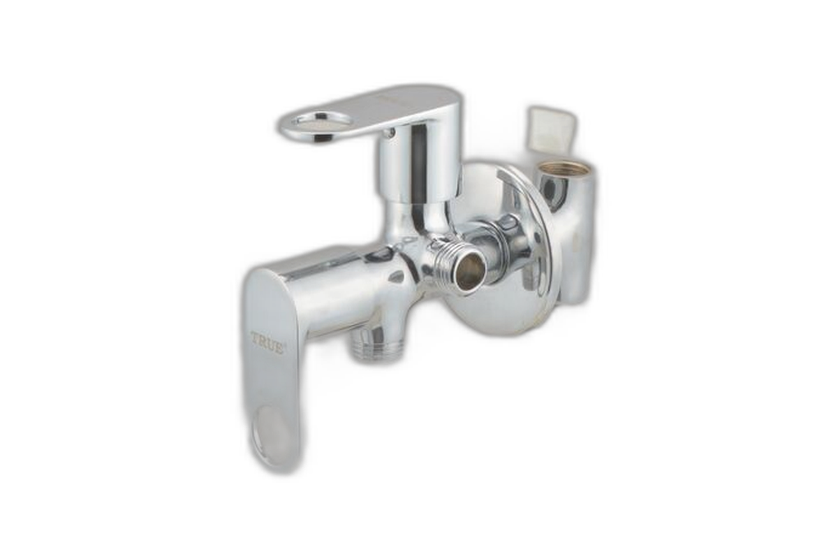 Ornate 2 In 1 Angle Cock sanitaryware fitting