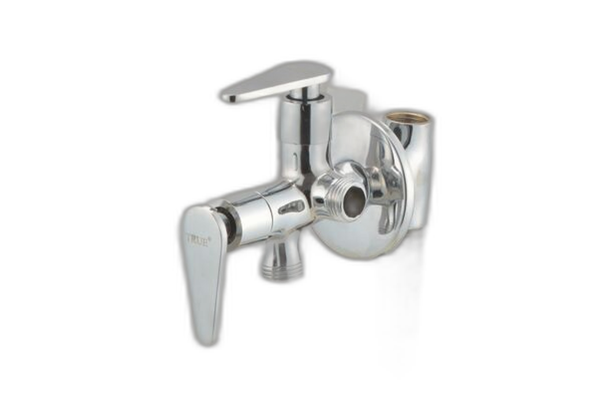 Sleek 2 In 1 Angle Cock sanitaryware fitting