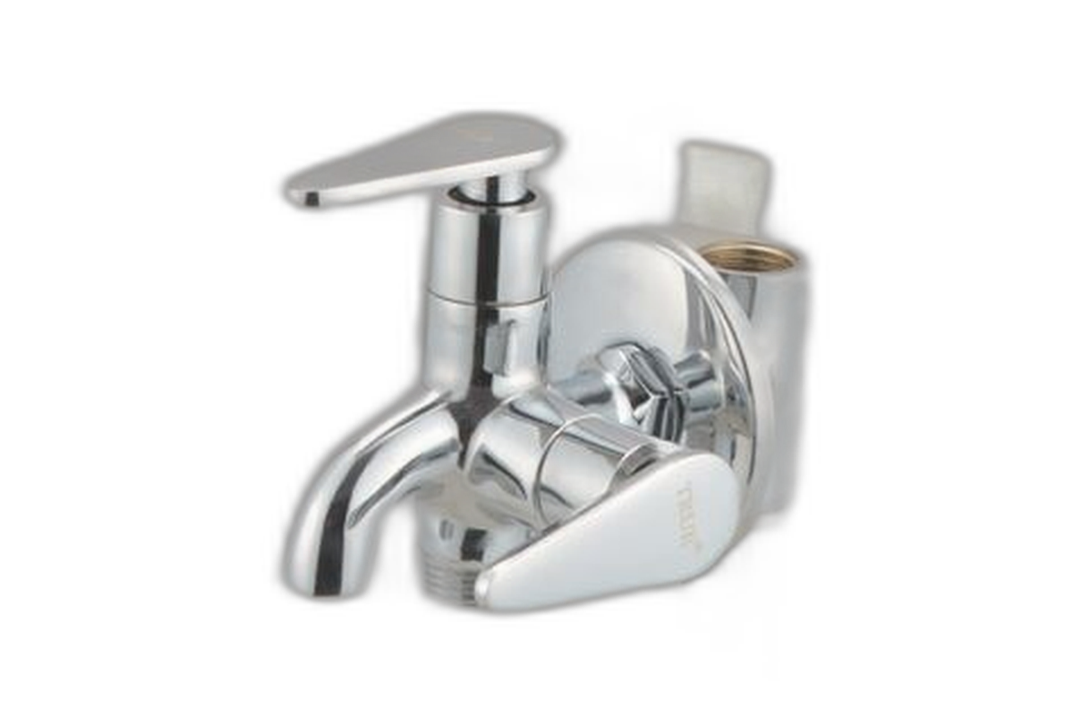 Sleek 2 In 1 Bib Cock sanitaryware fitting